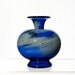 Cloudy Sky Vase, Blown Glass Vase