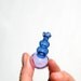 Miniature Bottle in Blue and Purple