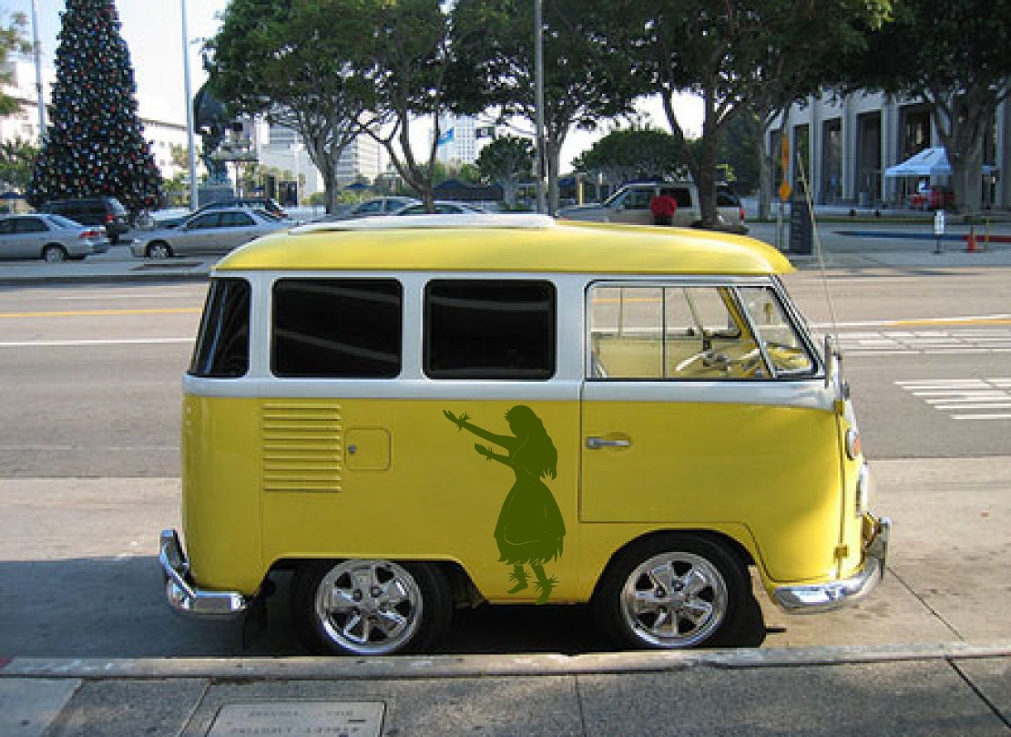 VW bus graphics that will rock your life - Vinyl car art decals stickers by 3rdaveshore beach house decor