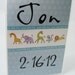personalized baby boys brag book custom photo album boy blue name birthdate grandmas brag book