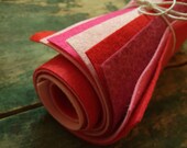 9x12 Wool Felt Sheets - The Lip Gloss Collection - 8 Sheets of Felt