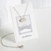 VICTORIA - Miniature Mirror Pendant in Sterling Silver - Hand Cut by Gemagenta - Delicate everyday necklace, Girly, Cute, Tiny, Minimalistic