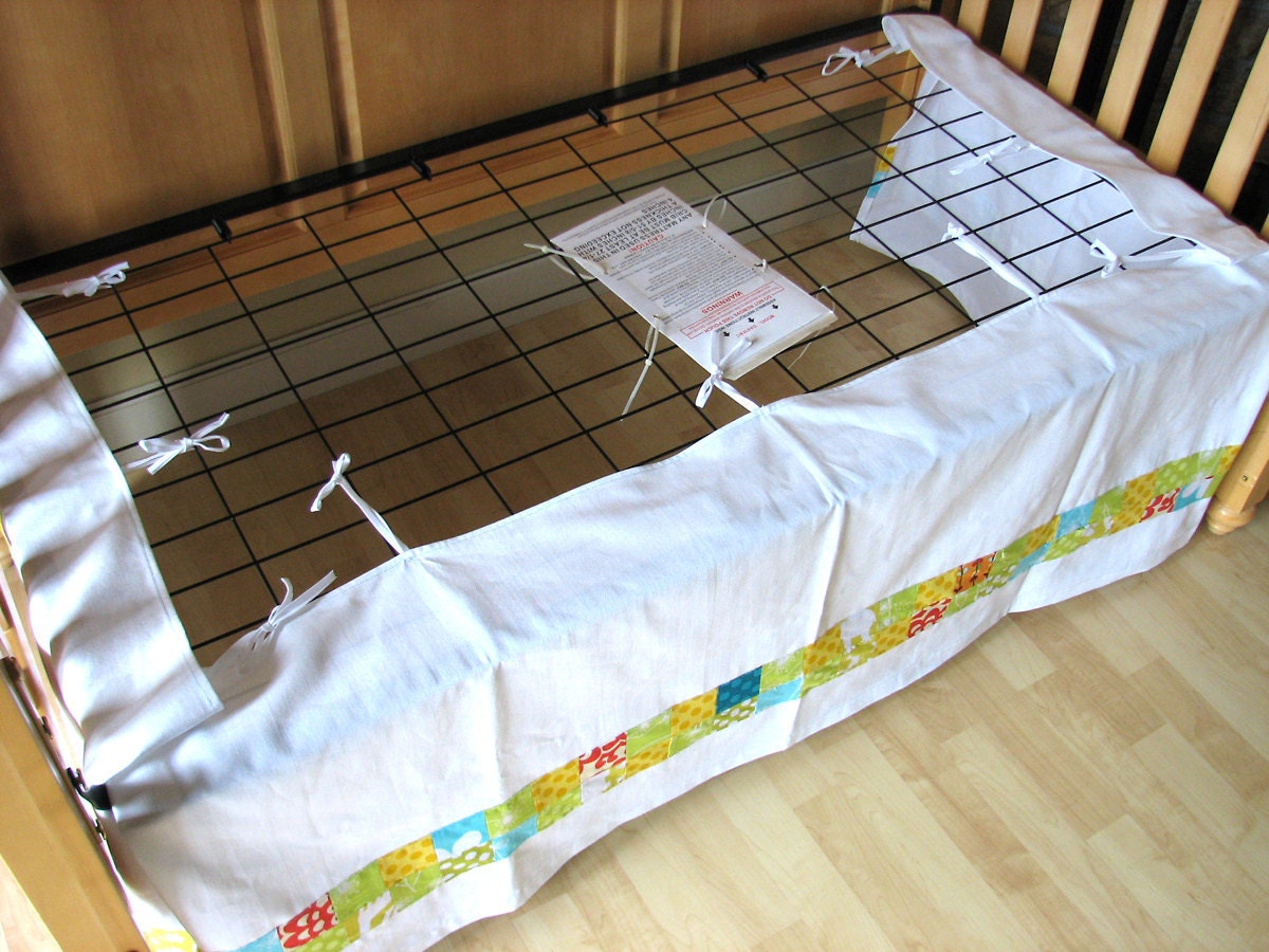 Custom Adjustable Crib Skirt