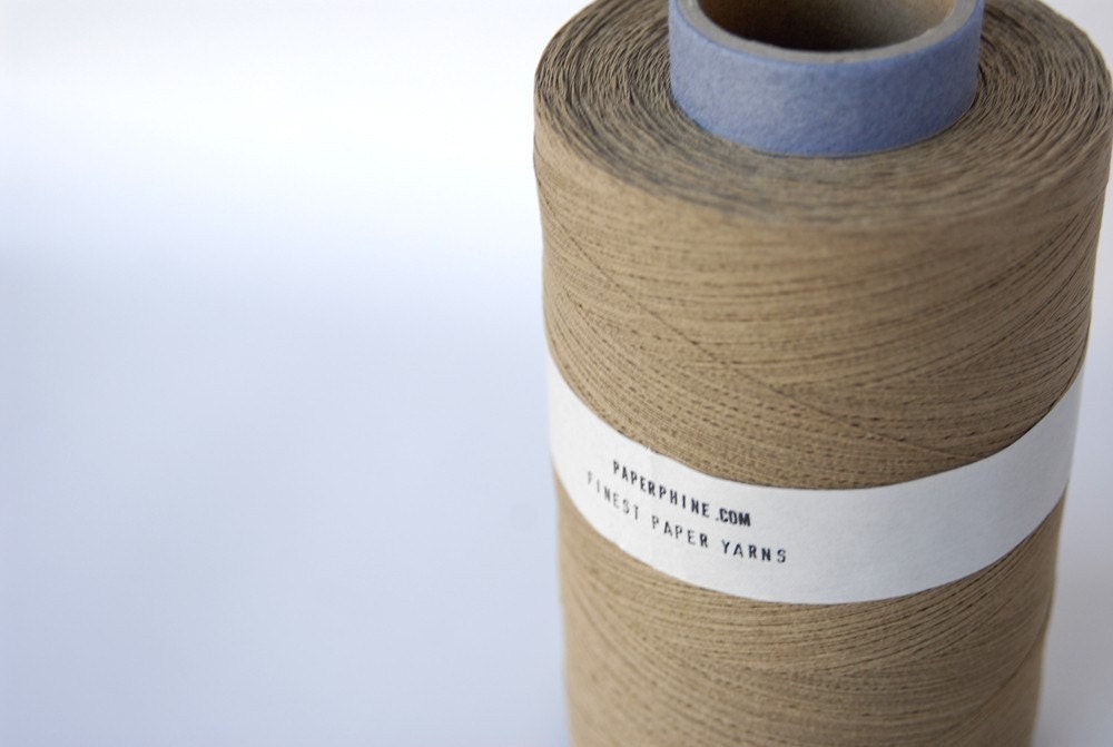 Fine Natural Paper Yarn - 2750 yards (2500m)