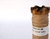 Natural Paper Twine on a Small Old Wooden Bobbin