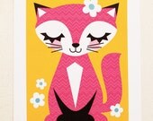Mini Print - Miss Foxy