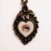 You are the Strawberry of my Eye - Eye Candy cameo - original painting by Mab Graves