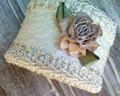 Antique Chic Napkin Rings for Bride & Groom