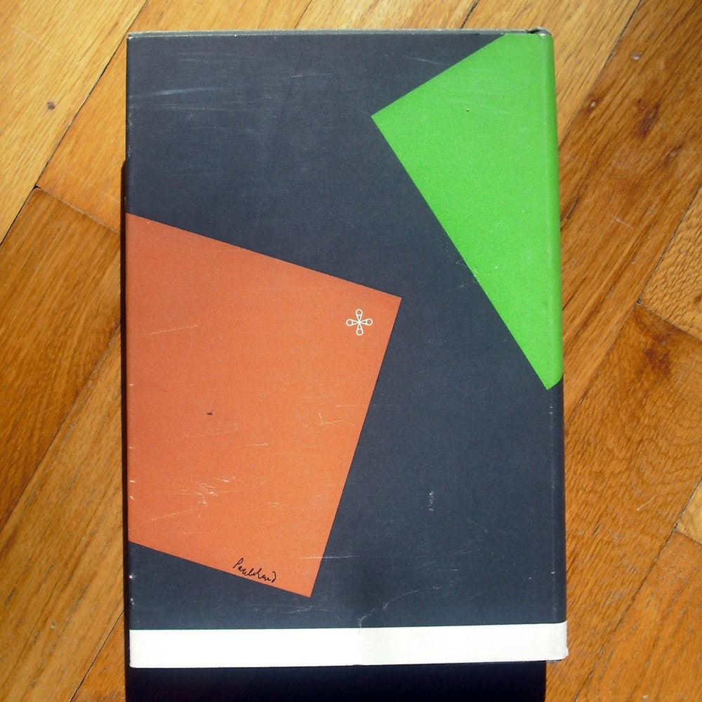 Paul Rand book cover design, 1961. "The Living Symbol" by Gerhard Adler.