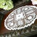 Vintage Doily Filet Lace in White 7274