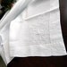 Vintage Linen Whitework Embroidered Tablecloth Table Cloth 5791