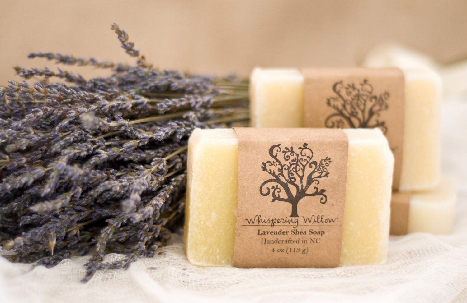 Lavender Shea All Natural Vegan Handcrafted Soap