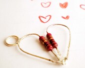 Geekery Metal Charm Love Necklace - Heart Resistor Pendant - My Funny Valentine