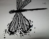 Custom Ink Drawing Black & White Commissioned Artwork GREAT TATTOO Designs
