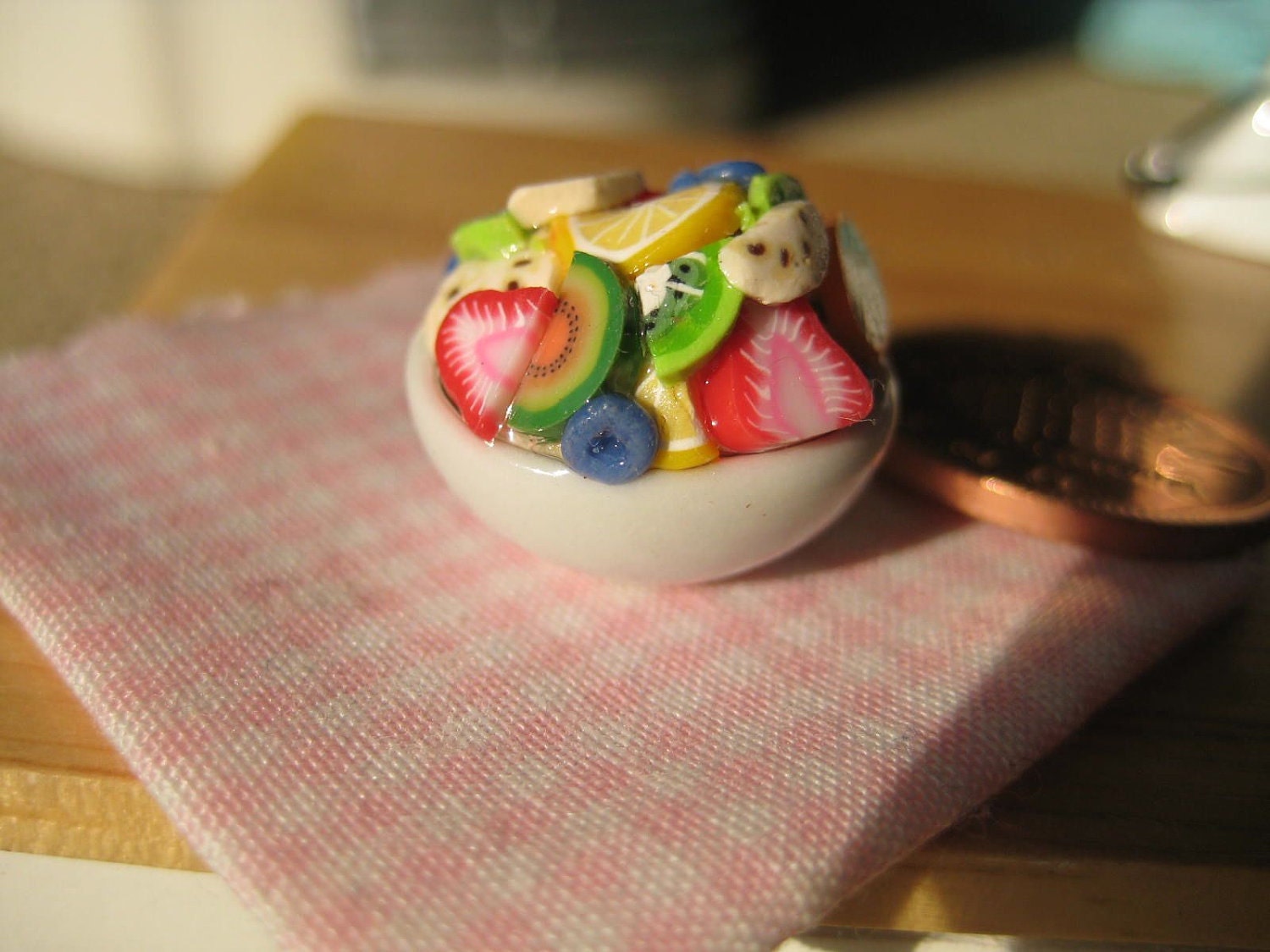 Dollhouse Food Fruit Bowl