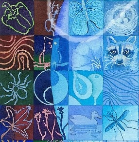 Limited edition print, giclee, Fragile Planet, 11 x 11