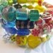 Rainbow Quirky Memory Wire Bangle