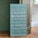 NEW Family Rules Sign - Let Life Be Imperfect  Typography Word Art  - pick your color