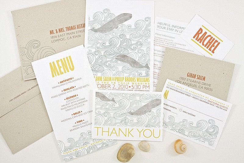 Custom (From Scratch) Wedding Invitation Design