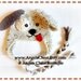 Crochet PUPPY DOG Hat PDF Pattern Sizes Newborn to Adult Boutique Design - No. 33 by AngelsChest