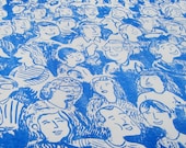 Crowd scene risograph