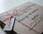 your 'official' Change of Address announcement Postcards, set of 40