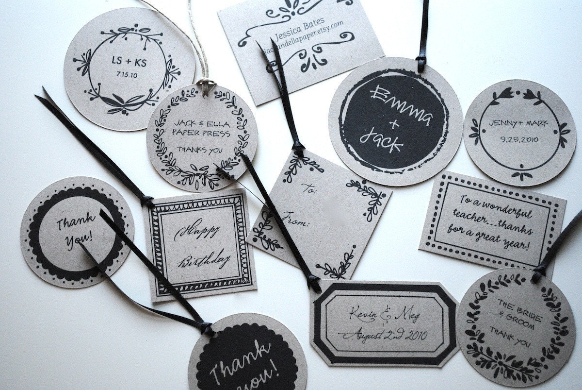 Sweet Tags...sets of 20, completely customized