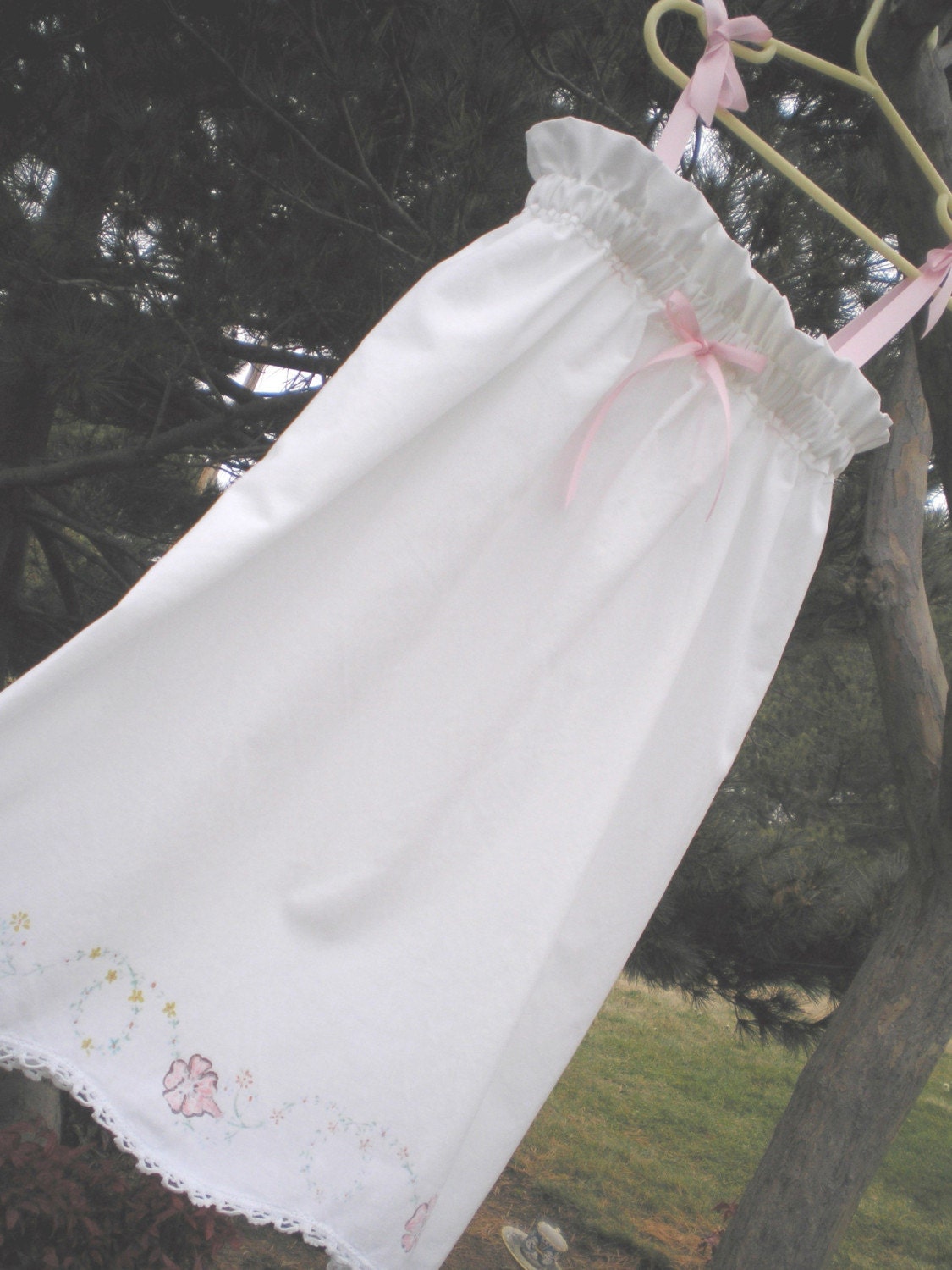 Items similar to Vintage Pillowcase Dress on Etsy