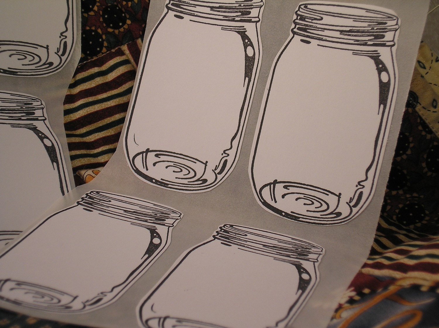 Mason Jar Stickers - Canning Jar Labels-Canning Tags