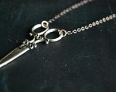 Rock Paper Scissors Necklace