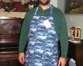 Dallas Cowboy sports fan large apron