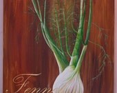 Fennel, Acrylic on canvas