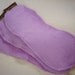Super Absorbent Bamboo Velour, Organic Cotton Diaper Doublers - Set of Three - Violet 2698