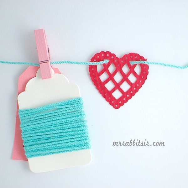 Red Heart Doily Garland Kit