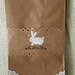 24 KRAFT BAGS with lace corners