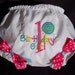 Personalized Birthday Colorful Lollipop Diaper Cover