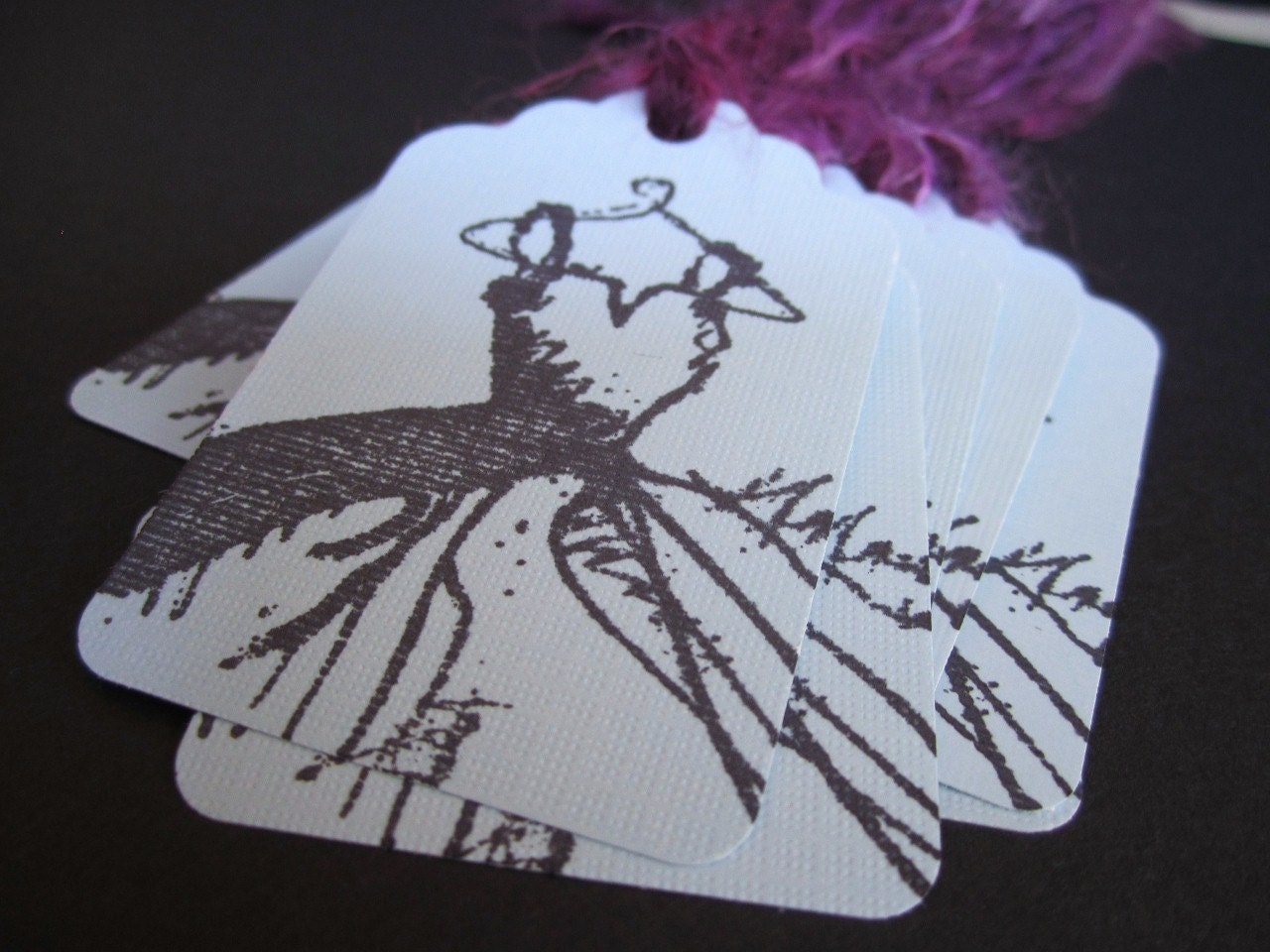 Belle of the Ball- Set of 25 Custom Gift Tags