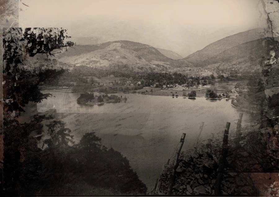 A4 Digital Art Print The Landscape of Nostalgia No.2