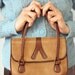 The Little Coffee-Coloured Handbag - 70s