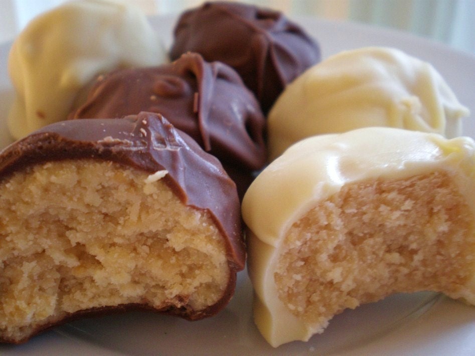 White and Milk Chocolate Peanut Butter Meltaways