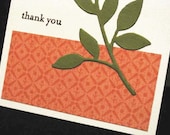 Reserved for Penneymiracles -- Leafy Branch mini thank-you cards