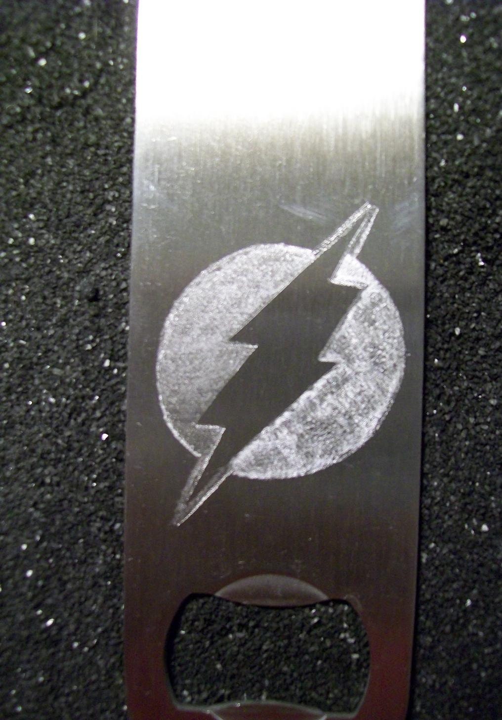 The Flash bottle opener