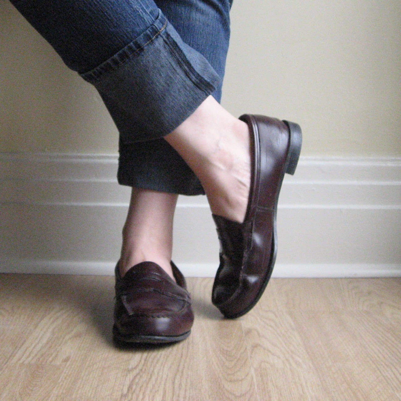 Vintage Grace Kelly 1980s Classic Bass Penny Loafers 10 Etsy