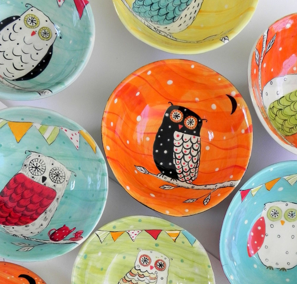 Owl Bowls - Made to Order