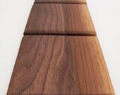 Black Walnut Wood Coasters Set Simply Natural Set of 4 - Timber Green Woods Sustainable Forestry Products
