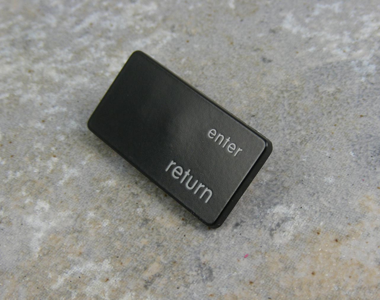 Recycled, Apple Computer Key Pin, Mac Computer Keyboard Jewelry, birthday, wedding, anniversary, gift