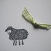 Woolly Sheep Olive Wood Stamp