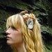 HER CAMEO Feather Headband/ Pheasant and Antique Photo Headband/ FORGOTTEN Ancestor Series/ 082
