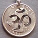 OM Hand Cut Coin Jewelry