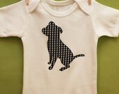 Pit Bull baby one-piece bodysuit or toddler t-shirt - You pick the fabric